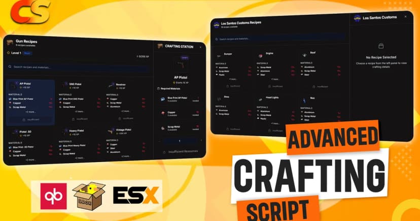 ADVANCED CRAFTING SCRIPT