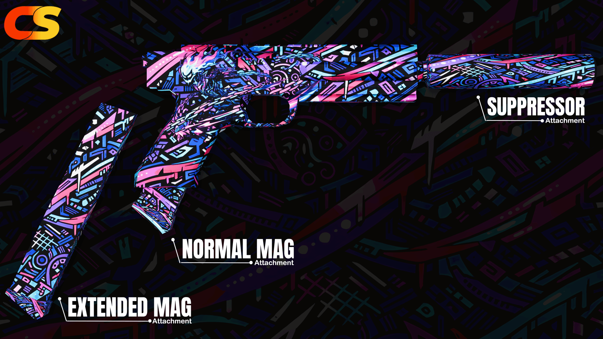 NEON REAVER ( AP PISTOL )