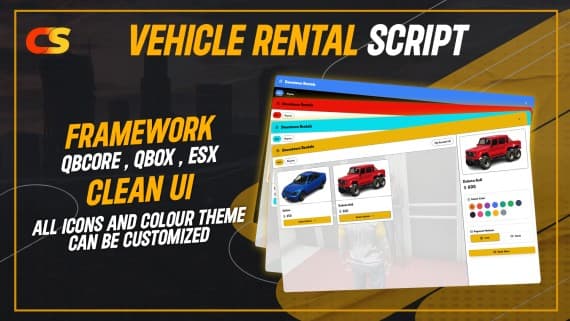 VEHICLE RENTAL SCRIPT