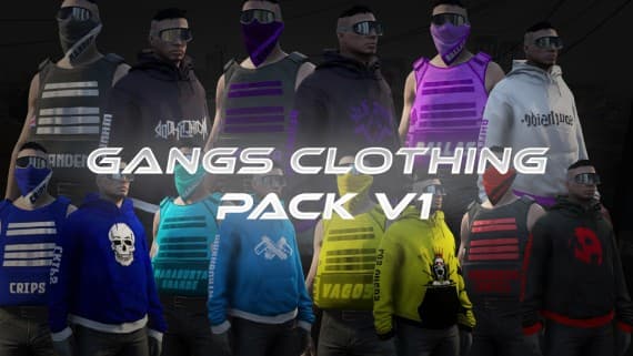 GANGS CLOTHING PACK V1