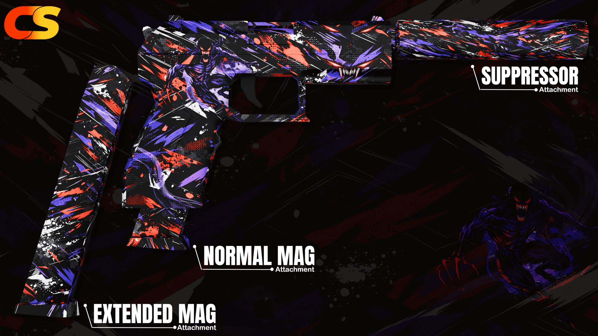 NIGHTFANG ( COMBAT PISTOL )